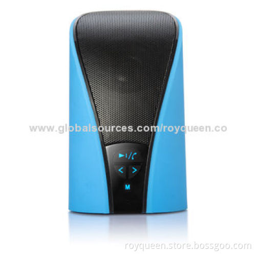 Bluetooth 3.0 Speaker, Supports Micro SD Card, Music Playing and Handsfree Communication